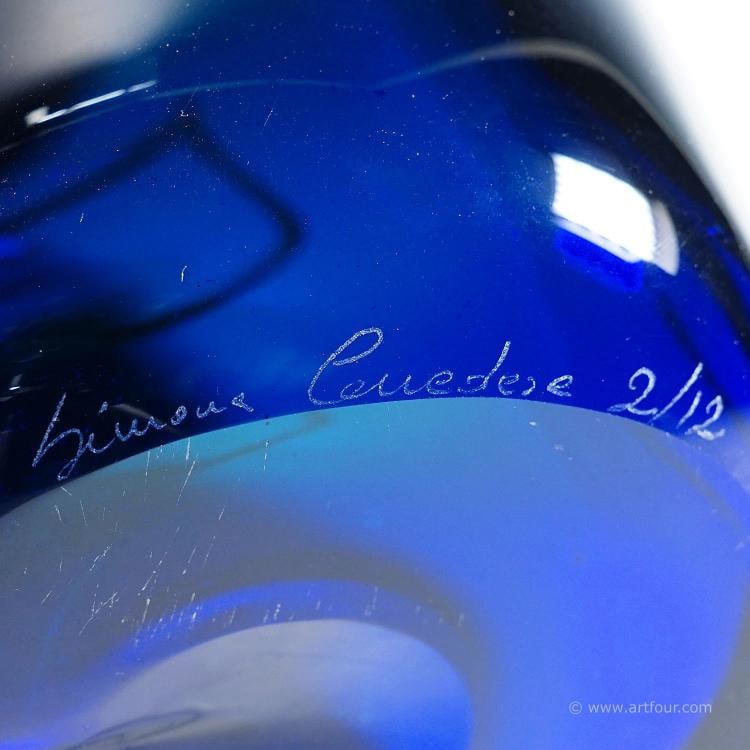 Murano Art Glass Sculpture 'Jeans' by Simone Cenedese 1990s - 10