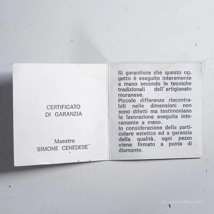 Murano Art Glass Sculpture 'Jeans' by Simone Cenedese 1990s - 12