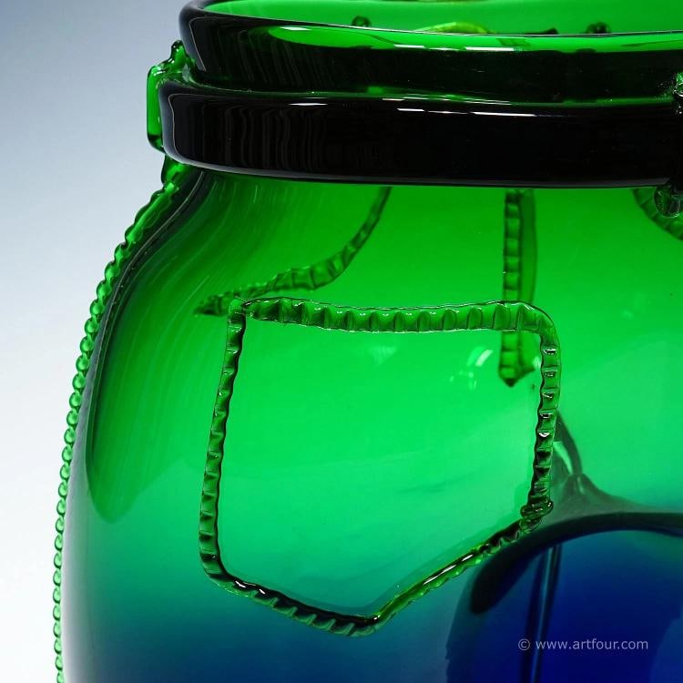 Murano Art Glass Sculpture 'Jeans' by Simone Cenedese 1990s - 7