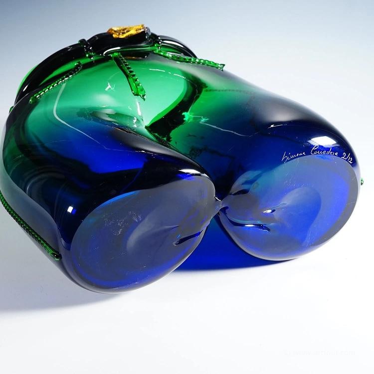 Murano Art Glass Sculpture 'Jeans' by Simone Cenedese 1990s - 9