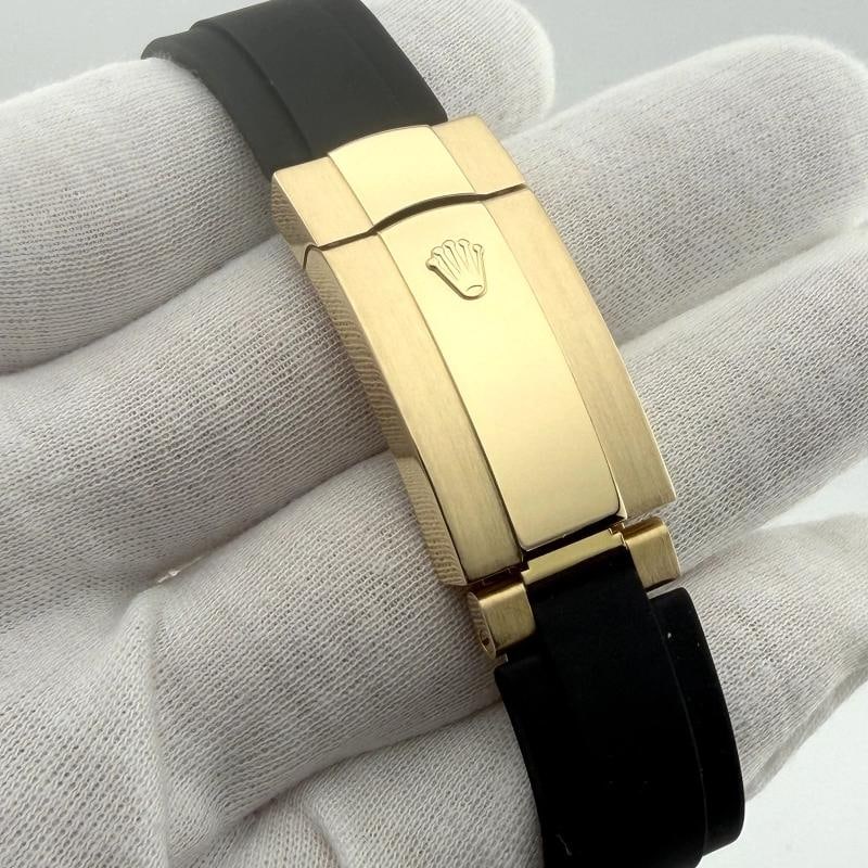 Rolex Sky Dweller 326238 42mm Black Dial 18K Yellow Gold Oysterflex Box Papers - 6