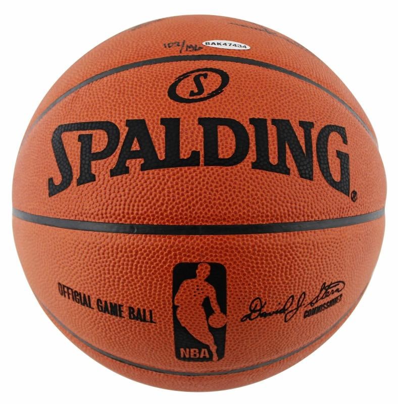 Heat LeBron James & Dwyane Wade Signed Official NBA Basketball LE #102/136 UDA - 4