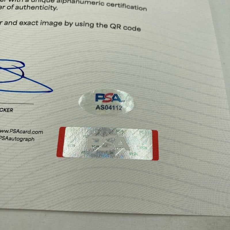 Beautiful Babe Ruth & Lou Gehrig Hall Of Fame Multi Signed Baseball PSA DNA - 11