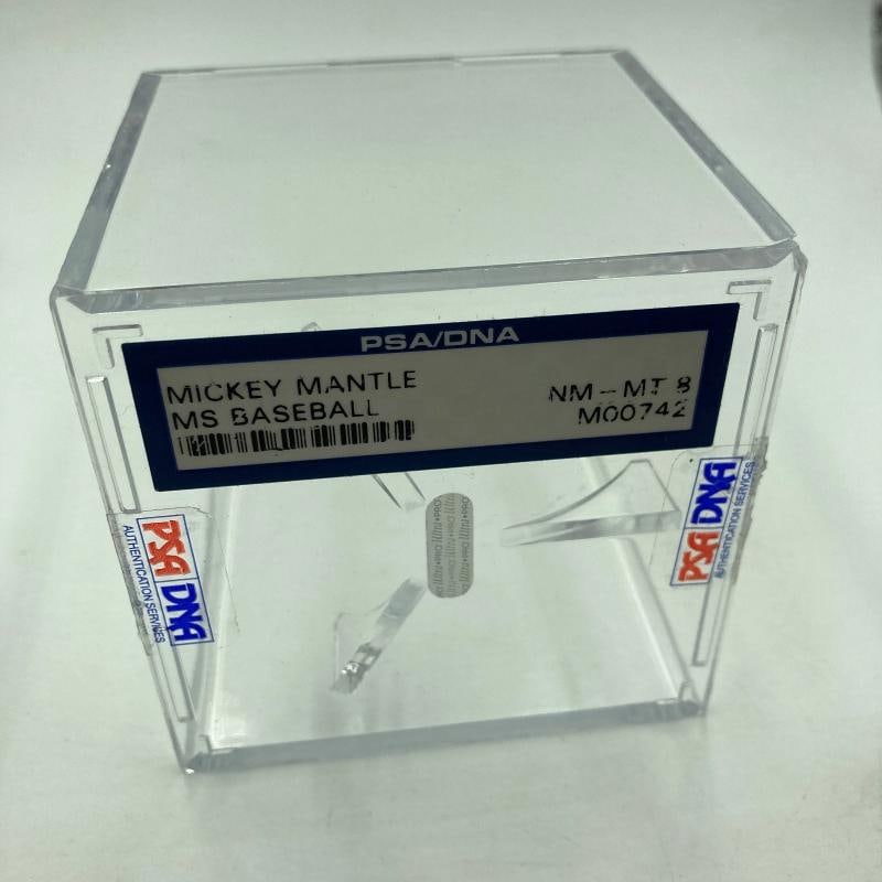 1956 All Star Game Team Signed Baseball Mickey Mantle & Ted Williams PSA DNA COA - 11