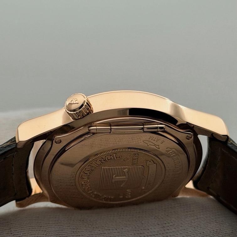 Jaeger LeCoultre Master Geographic Q1422420 38mm 18K Rose Gold Box Paper - 11