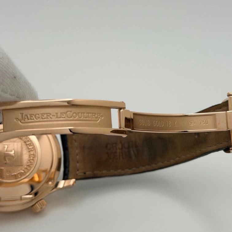 Jaeger LeCoultre Master Geographic Q1422420 38mm 18K Rose Gold Box Paper - 12