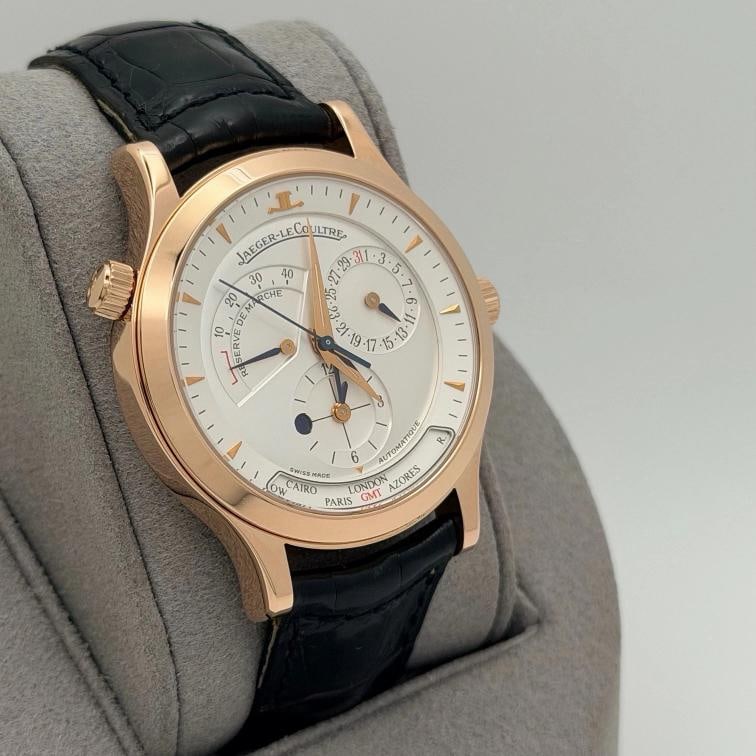 Jaeger LeCoultre Master Geographic Q1422420 38mm 18K Rose Gold Box Paper - 3