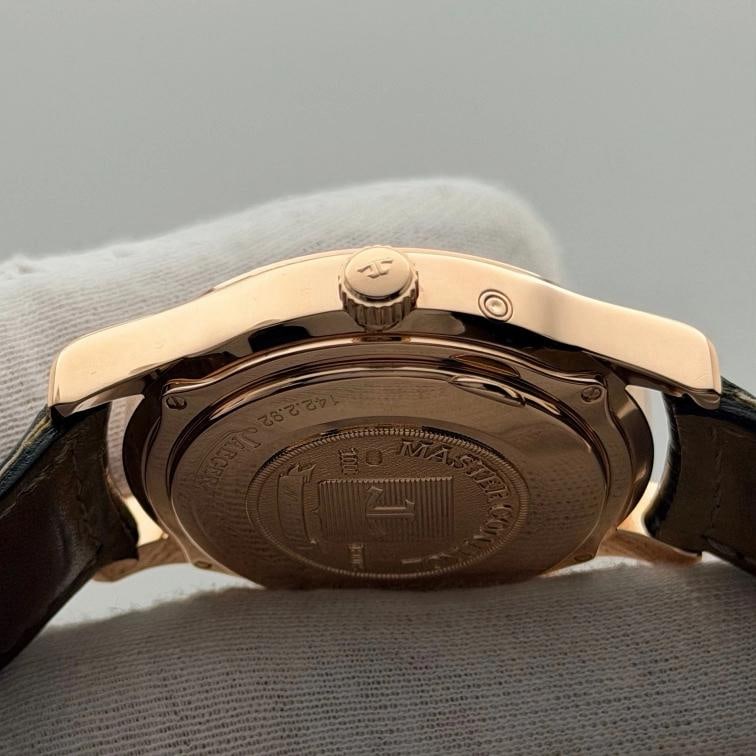 Jaeger LeCoultre Master Geographic Q1422420 38mm 18K Rose Gold Box Paper - 9