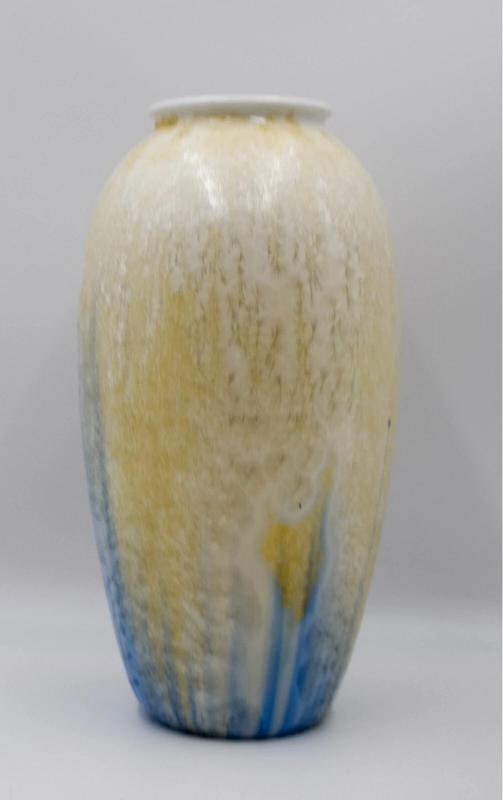 Rare Royal Copenhagen C.F. Ludvigsen Crystalline Glazed Porcelain Vase - 7
