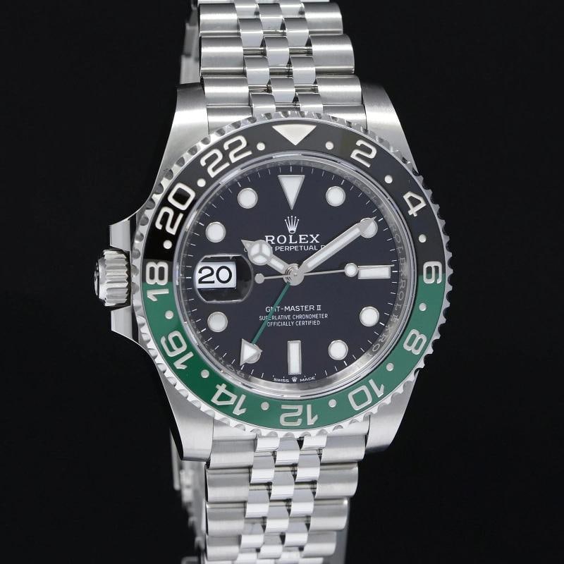 2025 NEW PAPERS Rolex GMT-Master II SPRITE 126720 VTNR Green Black Jubilee Steel - 3