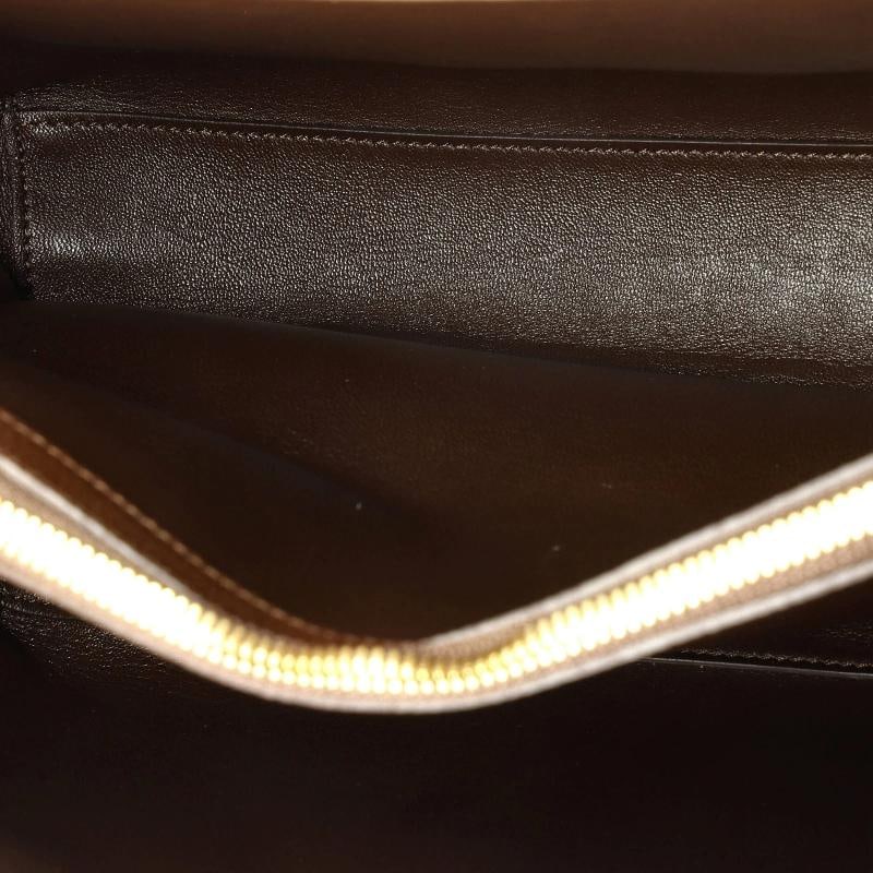 Celine 16 Top Handle Bag Grained Calfskin Medium - 5