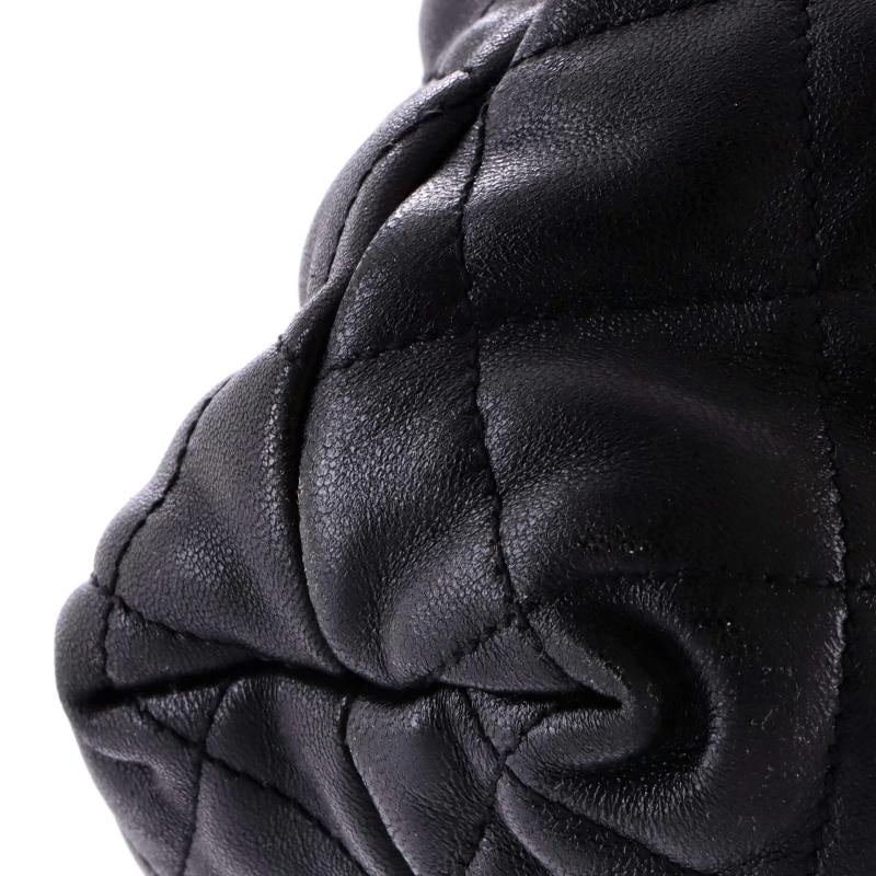 Saint Laurent Icare Shopping Tote Quilted Leather Maxi - 7