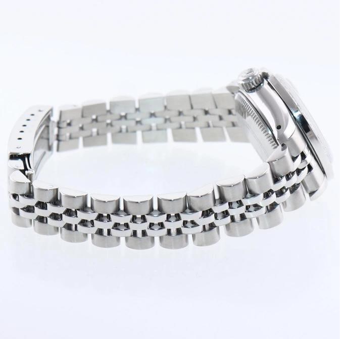 PAPERS PEARL DIAMOND Ladies Rolex DateJust 26mm MOP Bezel 79240 Steel Jubilee - 5