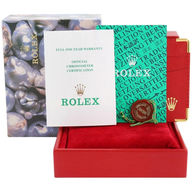 PAPERS PEARL DIAMOND Ladies Rolex DateJust 26mm MOP Bezel 79240 Steel Jubilee - 7