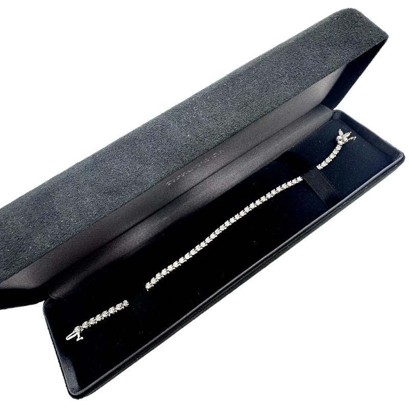 Tiffany & Co. Victoria Diamond Tennis Bracelet 3.08 tcw in Platinum - 12