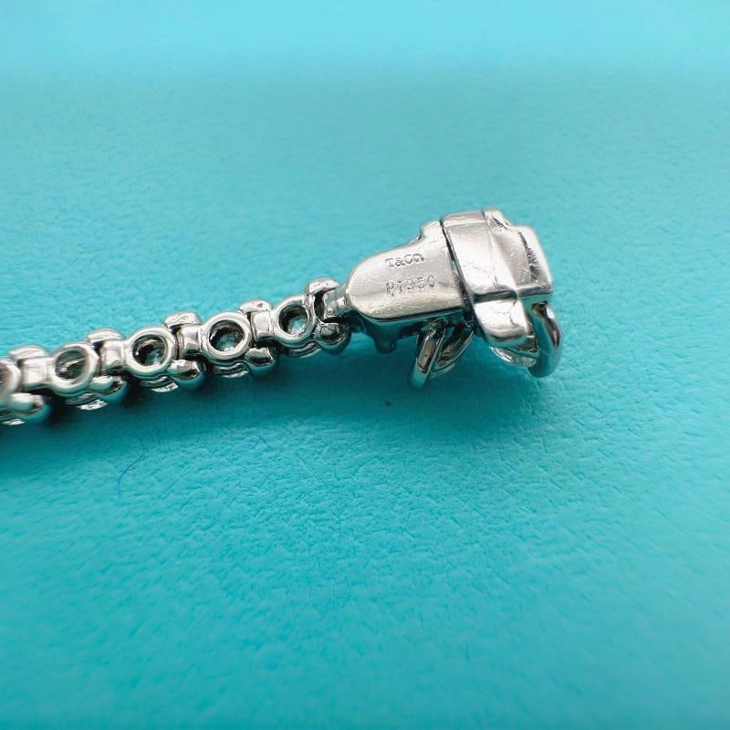 Tiffany & Co. Victoria Diamond Tennis Bracelet 3.08 tcw in Platinum - 20