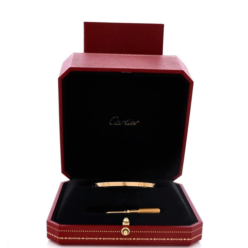 Cartier Love Bracelet 18K Yellow Gold Small - 2