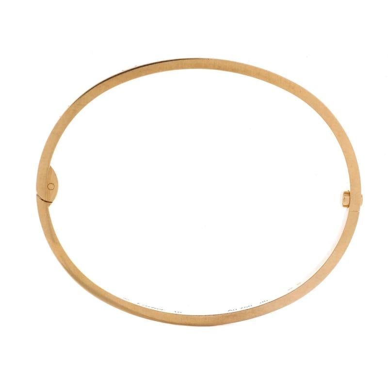 Cartier Love Bracelet 18K Yellow Gold Small - 3