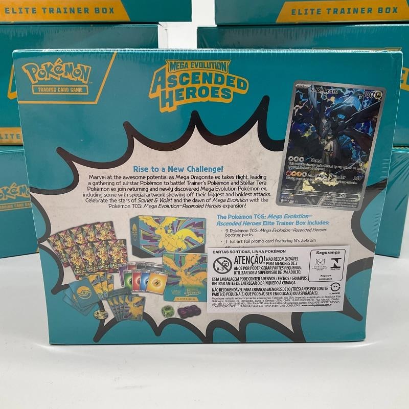 Lot of (10) Pokemon TCG Ascended Heroes Elite Trainer Boxes SEALED ETB - 3