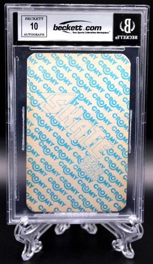 RODNEY MULLEN SIGNED 1989 CROMY SKATE BLUE RC ROOKIE CARD BECKETT BGS 10 AUTO - 5