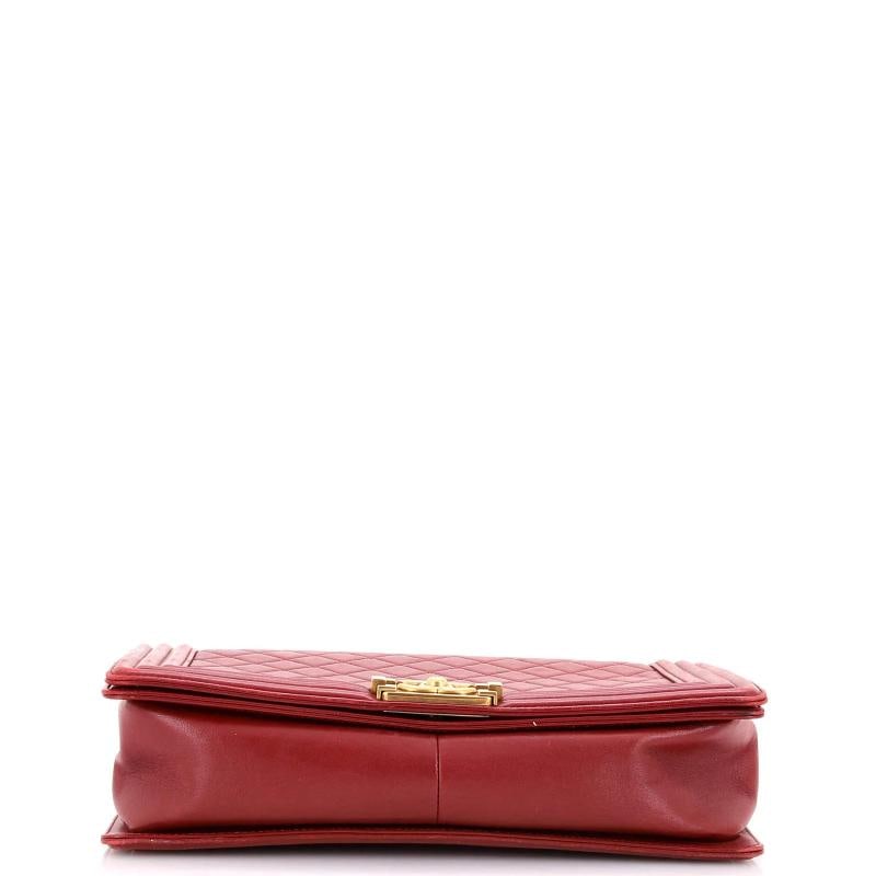 Chanel Boy Flap Bag Quilted Lambskin New Medium - 4