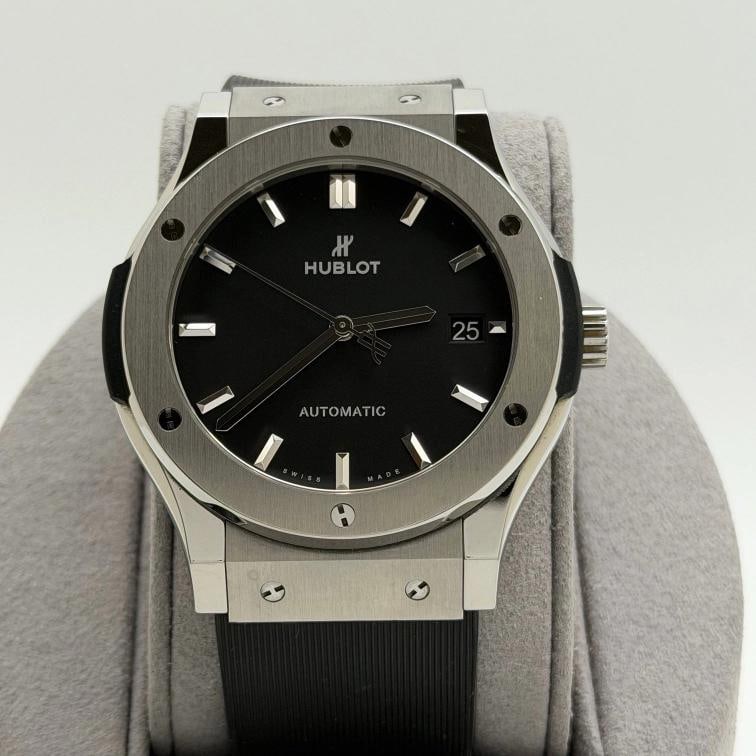 Hublot Classic Fusion 511.NX.1171.LR 45mm Black Dial Titanium Box Receipt - 4