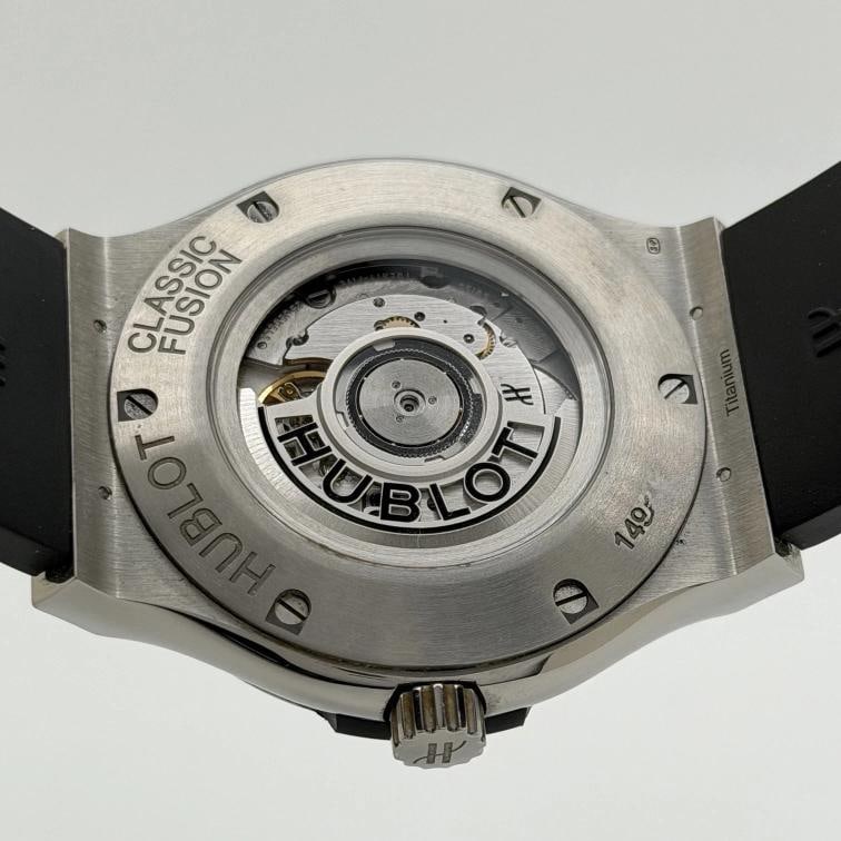 Hublot Classic Fusion 511.NX.1171.LR 45mm Black Dial Titanium Box Receipt - 6