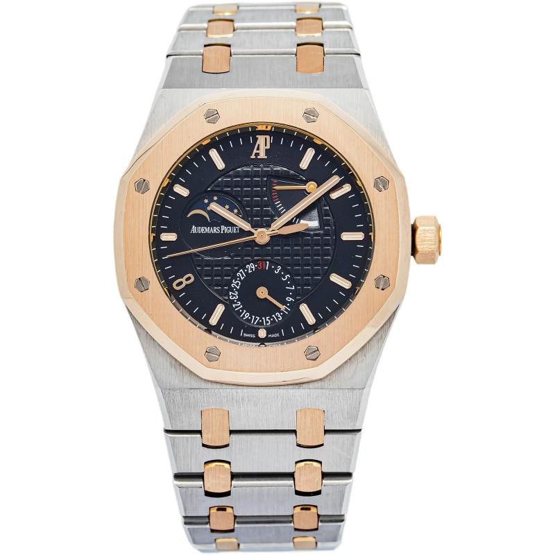 Audemars Piguet Royal Oak 26168SR Pride Of China Black Dial Men's Watch 39mm: Case Size 39 mm Wrist Fit 6.5 inches Box No Papers No Condition ¢‚¬€ Used - Good Full Specifications Brand Audemars Piguet Customized No Serial # G30*** Gender Men Band