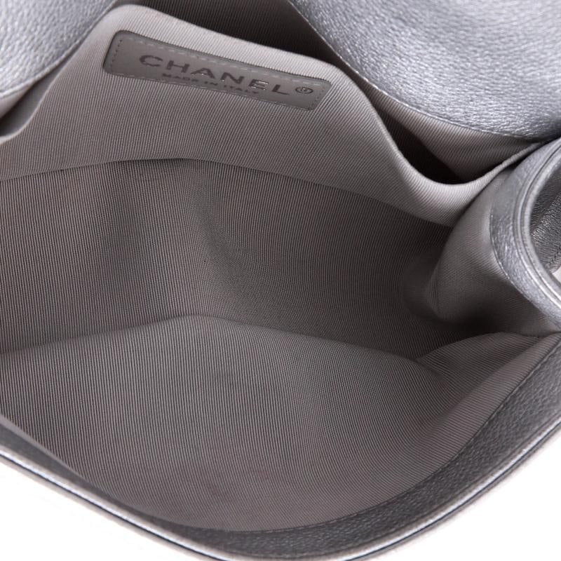 Chanel Boy Flap Bag Quilted Lambskin with Camellia Applique Small - 5