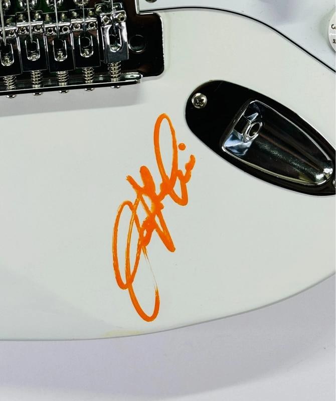 JERRY LEE LEWIS Signed Autograph Electric Guitar JSA LOA Great Balls of FIre - 2