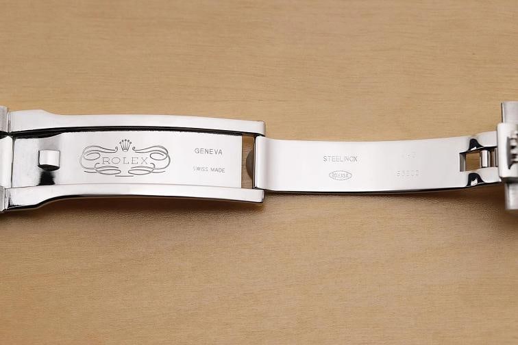 ROLEX MENS DATEJUST 116234 BLUE JUBILEE ROMAN DIAL 18K WHITE GOLD STEEL WATCH - 11