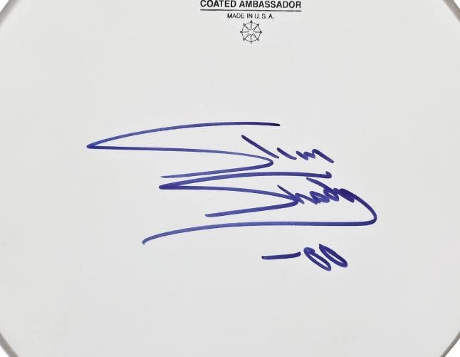 Eminem "Slim Shady" Signed 10.5x10.5 Drumhead Auto GM 10 PSA/DNA - 2