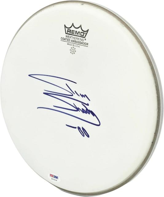 Eminem "Slim Shady" Signed 10.5x10.5 Drumhead Auto GM 10 PSA/DNA - 4