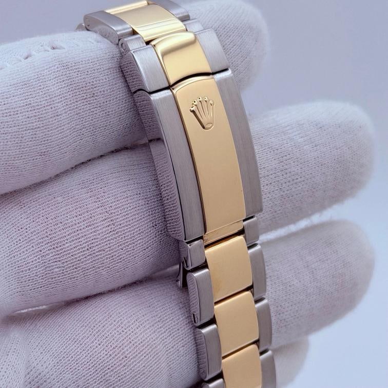 Rolex Datejust II 116333 41 mm Slate Wimbledon Dial 18K Yellow Gold Steel - 9