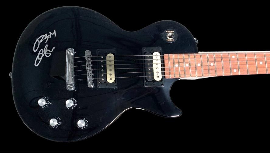 OZZY OSBOURNE SIGNED LES PAUL EPIPHONE GUITAR BECKETT BAS BLACK SABBATH - 2