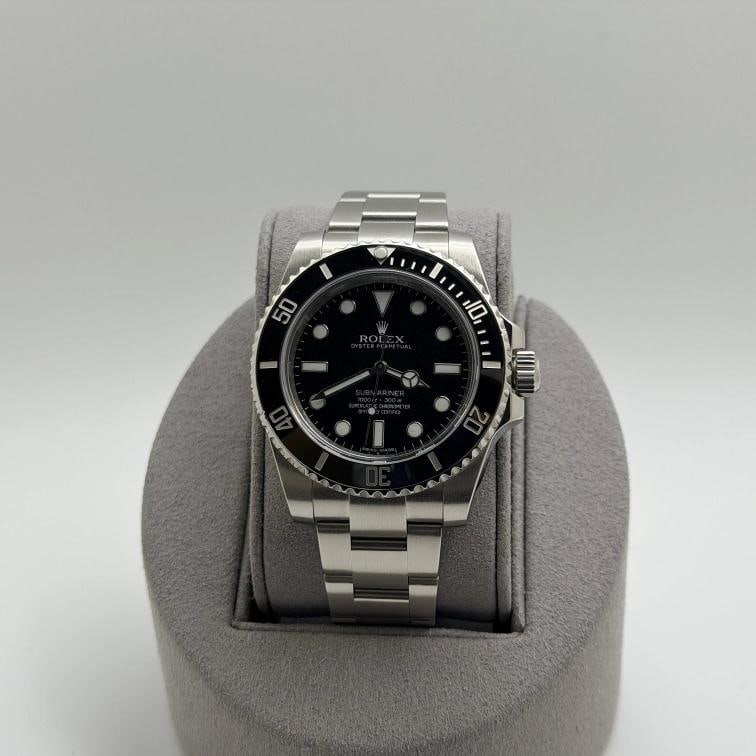 Rolex Submariner No Date 114060 40mm Black Ceramic Stainless Steel Box Paper - 2