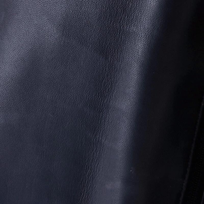 Chanel Classic Double Flap Bag Quilted Patent Maxi - 7