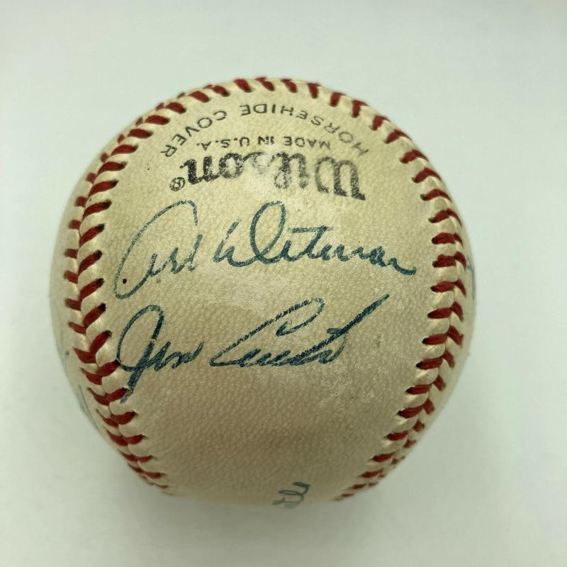 Mickey Mantle 1960 New York Yankees AL Champs Team Signed Baseball PSA DNA COA - 5