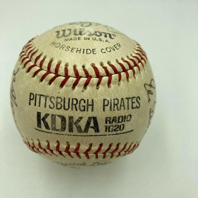 Mickey Mantle 1960 New York Yankees AL Champs Team Signed Baseball PSA DNA COA - 7