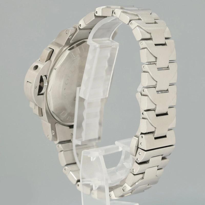 MINT PAPERS Panerai Luminor Chrono Stainless Steel Black 44mm Watch PAM00236 - 4