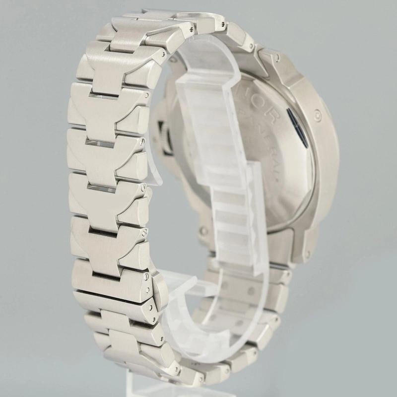 MINT PAPERS Panerai Luminor Chrono Stainless Steel Black 44mm Watch PAM00236 - 6