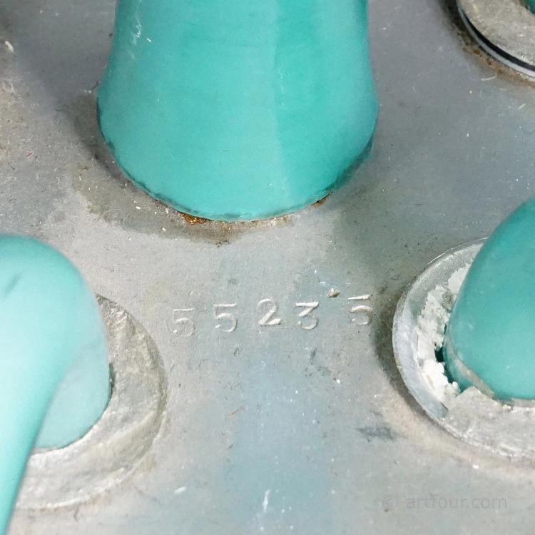 Murano Art Glass Chandelier by Gio Ponti for Venini 1940s - 11