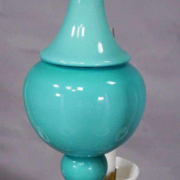 Murano Art Glass Chandelier by Gio Ponti for Venini 1940s - 7