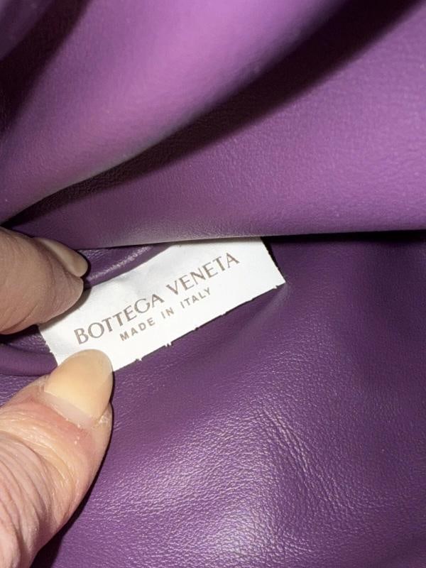 Bottega Veneta Jodie Hobo Bag Mini Purple Leather - 10
