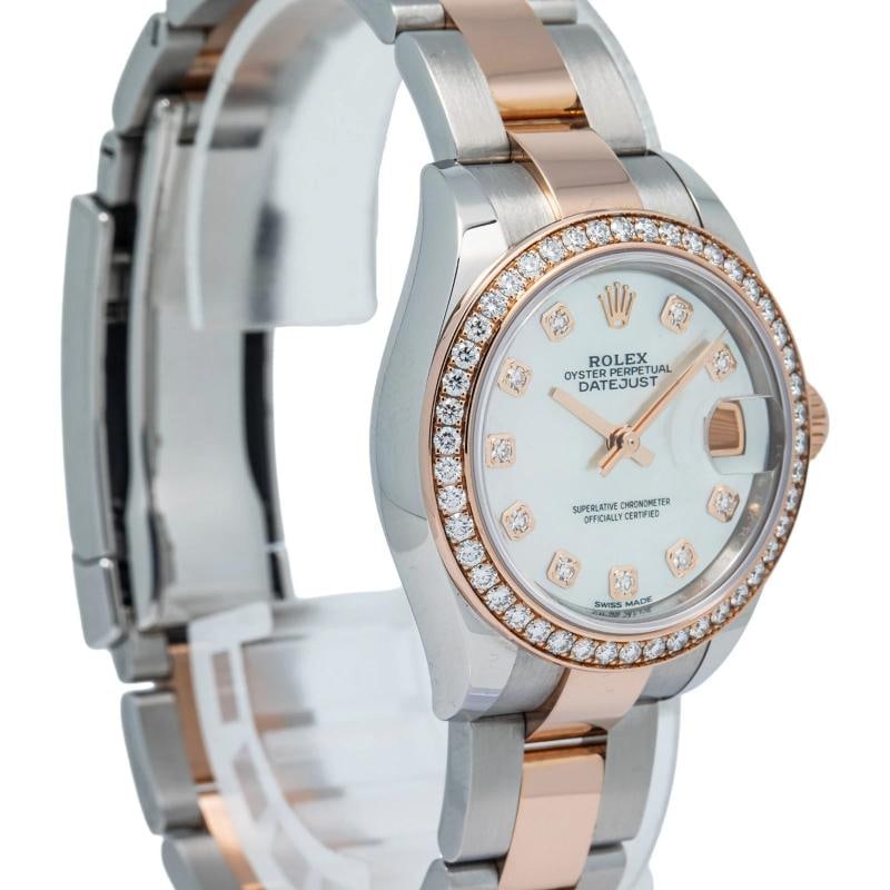 Rolex Datejust 279381RBR Oyster 2019 Complete 18K Rose MOP Diamond Dial 28mm Box/papers - 2