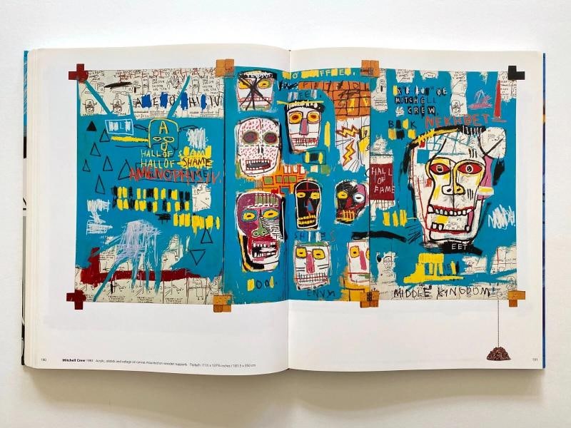 JEAN MICHEL BASQUIAT RARE 1999 1ST ED TONY SHAFRAZI EXHBTN HARDCOVER ART BOOK - 11