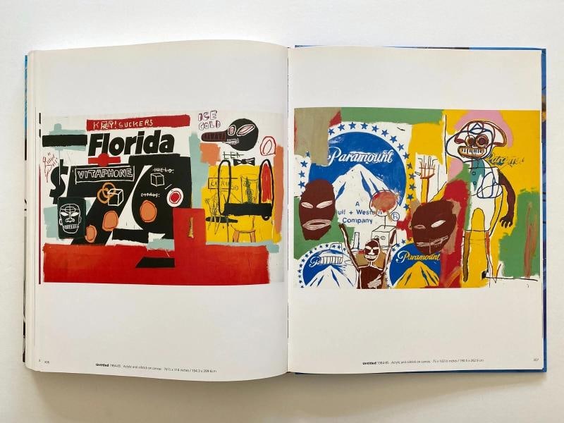 JEAN MICHEL BASQUIAT RARE 1999 1ST ED TONY SHAFRAZI EXHBTN HARDCOVER ART BOOK - 12