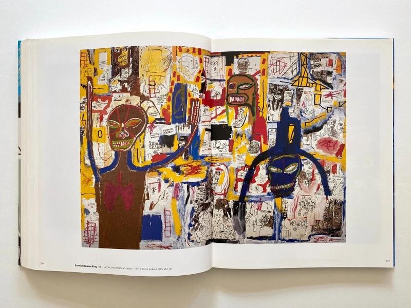 JEAN MICHEL BASQUIAT RARE 1999 1ST ED TONY SHAFRAZI EXHBTN HARDCOVER ART BOOK - 9