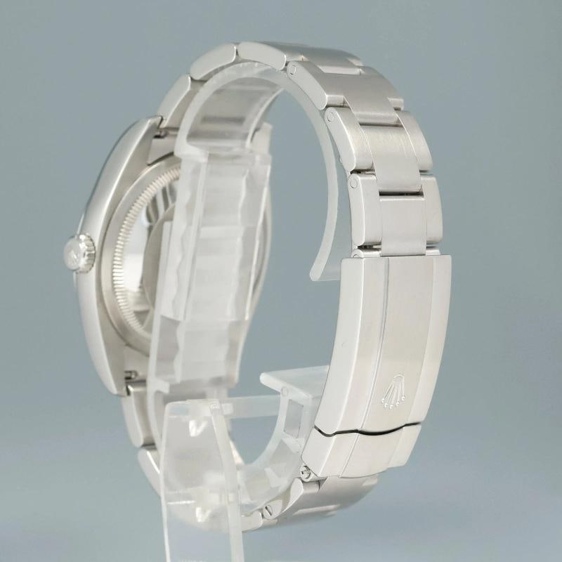 2015 MINT Rolex 36mm Oyster Perpetual 116000 Red Purple Grape Stick Steel Watch - 4