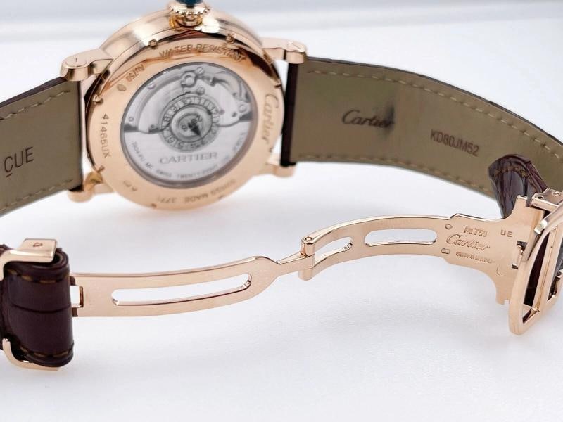 Cartier W1556240 Rotonde De Cartier 3771 42mm 18K Rose Gold Box Papers - 10